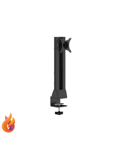Manual single monitor arm